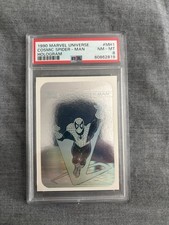 1990 Marvel Universe Cosmic Spider-Man Holo PSA 8 picture