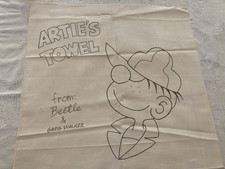 Original Greg Walker Hand-Drawn Beetle Bailey Sketch Art - Personalized Towel picture