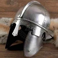 18 gauge Steel Medieval Infantry Late Roman Ridge Helmet Halloween gift item picture
