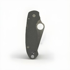 Spyderco PM3 Knife Scales - Textured PETG Custom Handles - In Stock - Gray picture