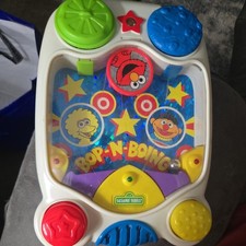 Vintage 1998 Sesame Street Bop-N-Boing Pinball Game By Tyco Toys  picture