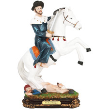 Saint James the Great Resin 12 Inch Statue San Santiago, Apóstol picture