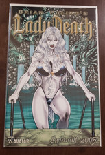 BRIAN PULIDO'S LADY DEATH 2005 SWIMSUIT #1 Ron Adrian Cover AVATAR NM+ picture