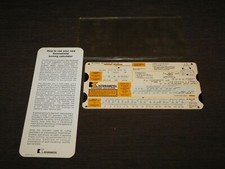 VINTAGE METAL WORKING TOOL 1977 KENNAMETAL MACHINING CALCULATOR picture