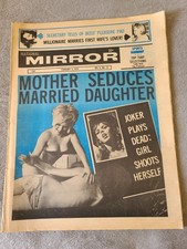 February 3 1970 Mirror Newspaper Mother Seduces Married Daughter Jimi Hendrix picture