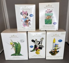 Hallmark Keepsake Disney Ornaments Lot Of 5 picture