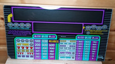 Vintage IGT Triple Diamond Slot Machine Glass 1990s 19.5 x 10.5 picture