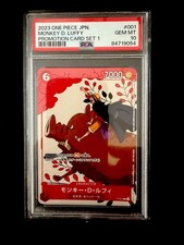 2023 One Piece JPN Monkey D Luffy Gift Collection PSA 10 #001 Gem Mint  picture
