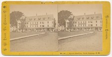 NEW HAMPSHIRE SV - North Conway - Sunset Pavilion - NW Pease 1870s picture