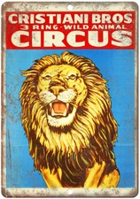 Christiani Bros Wild Animal Circus Poster 12