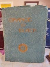 1918 East Waterloo High School Yearbook - Orange and Black - Iowa  picture