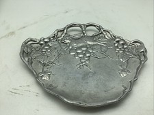 Vintage Arthur Court Bunny Rabbit & Grapes Trinket  Sml Tray Whimsical Jewelry picture