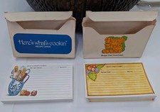 VTG Here’s What’s Cookin Recipe Cards Lot Of 2 picture