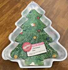 NEW Wilton 1986 Holiday Tree Cake Pan 2105-9410 Christmas Tree Holiday Party picture