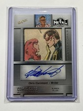 2020 X-Men Metal Masterworks Comic Cuts Claremont Auto Cyclops Jean Grey /10 picture