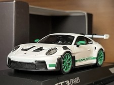 Spark Porsche 911 992 GT3 RS 1/43 White/Green Model Collectible 14Y+ JAPAN picture