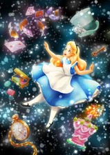 Tenyo (Made in Japan) 266-piece Gyutto Series Jigsaw Puzzle: Disney's Alice in W picture
