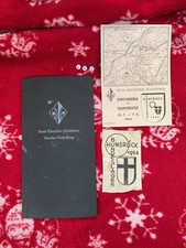 Joblot Of Rare GERMAN BOY SCOUTS BUNDESLAGER BOOKS , PATCH AND MAP 1954 picture