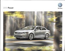 2012 New Volkswagen Passat Brochure VW TDI 2.5L 3.6L V6 9