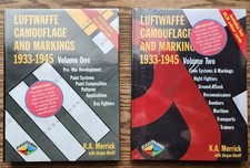 Luftwaffe Camouflage and Markings 1933-45 Vol. 1 & 2 K A MERRICK MINT SEALED picture