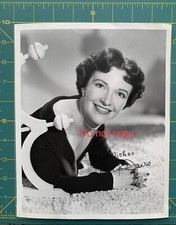 NANCY DAVIS REAGAN wife to Ronald Reagan AUTOGRAPHED 8x10 PHOTOGRAPH picture