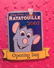 Disney Pin WDW Cast Exclusive Ratatouille Opening Day 2007 LE 500 Rare Remy picture