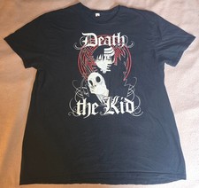 AUTHENTIC Vintage 2008 DEATH THE KID anime Shirt 2XL/XXL Soul Eater NOISE/FUN picture