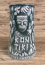 Kon Tiki Oakland Tiki Mug Witco Mask Munktiki Imports Teal 8