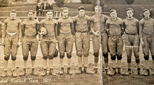 1923 Jefferson High School Football Team Portland OR Panoramic 27