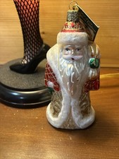 HTF Retired 2014 Old World Christmas Baltic Santa Ornament NWT picture