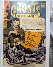 The Many Ghosts of Dr. Graves #1 (Charlton Comics May 1967) Pat Boyette Horror picture