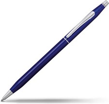 Cross Classic Century Ballpoint Pen Translucent Blue Luxury Gift Box 0.31Mm picture