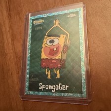 2025 Topps Chrome SpongeBob SquarePants #43 SpongeGar 70/75 picture
