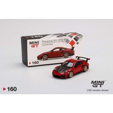 Mini GT Porsche 911 GT2 RS Guards - Red - 1/64 Die-cast Model Car picture