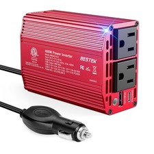 BESTEK 400W Car Power Inverter DC 12V to AC 110V Car Charger Plug Adapter picture