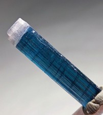 Saturated Naturel Top Qulaity Pinkcap Indicolite  Tourmaline Crystal From Afg picture