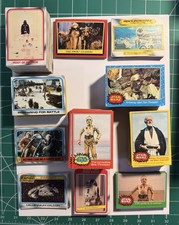 1977, 1978, 1980 Star Wars Series Lot of ~459 Cards and Stickers, Skywalker LOOK picture