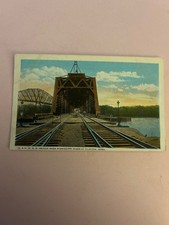 Clinton, Iowa, C&N W R R bridge over Mississippi River picture