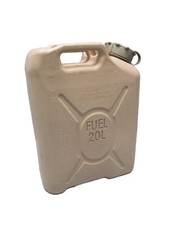 Desert Tan Military Fuel Can 5 Gallon Storage Container - Used 20L Capacity picture