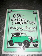Egge Machine Co 1982 1985 Catalogs Parts Old Cars Engine Chassis Wiring Brakes picture