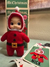 Mr. Christmas Mystery Mini Elf Ornament Nick Santa NEW Series 1 Collectible picture