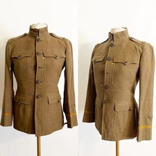  WW1 Jacket / 1920s Men’s Jacket / Antique Military Jacket / Size 38 R  picture