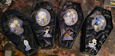 DLR - Haunted Mansion Holiday 4 PINS + 4 ORNAMENTS 2004 HAUNTED  MANSION EVENT picture