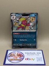 Weavile Baby Shiny Rare Paldean Fates 183/091 NM picture