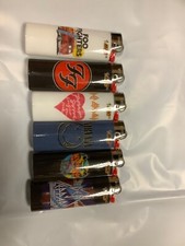 6pc SET ROCK BAND ROYALTY BIC LIGHTERS nirvana  foo fighters def leapord picture