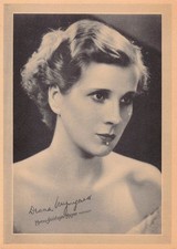 MGM Metro Goldwyn Mayer '30s Promo 5x7 Vintage Black & White Print Diana Wynyard picture