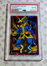 Thanos #1 Red Diamonds 2024 Marvel Allegiance Infinity Trilogy 10/49 PSA 8 POP 1 picture