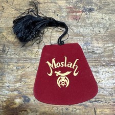 Vintage Masonic Freemason Shriners Bookmark Moslah picture