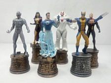 Eaglemoss Marvel Chess Pieces Lot Wolverine Nimrod Hydro-man Spider-queen Ultron picture