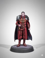Vyesant Dark Fantasy Resin Figurine, Gothic Villain Statue picture